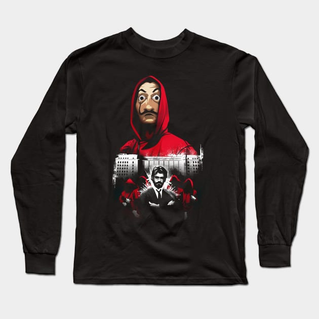 La Casa De Dali Long Sleeve T-Shirt by PanosStamo